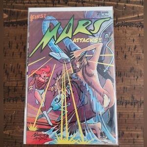 First Publishing "Mars" (1984) # 2 "Mara Attack" Comic Book